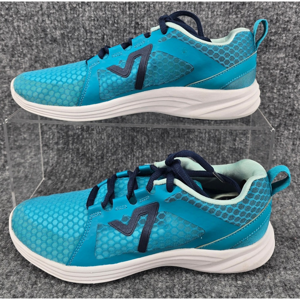 Vionic Sar Kona Walking Shoes Women's 6 Aqua Mesh Orthotic Athletic Lifestyle